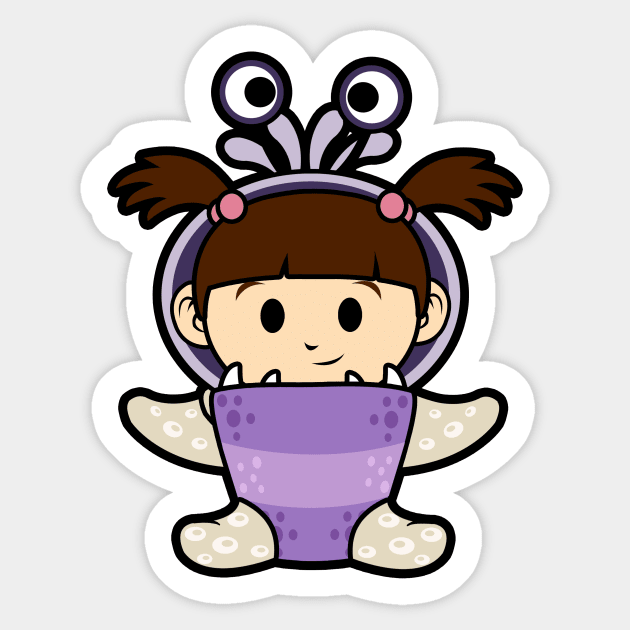 Boo Monsters Inc Sticker by liora natalia